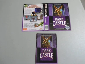 Manual y obras de arte de Dark Castle solamente, ¡SIN JUEGO! ¡SIN ESTUCHE! SEGA Genesis original - Imagen 1 de 12
