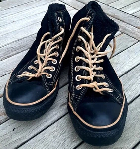 WARME CONVERSE CHUCKS ALL STAR 39,5 LEDER.GEFÜTTERT - Bild 1 von 6