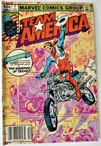 Marvel Comics Group Team America #7 (1982 December) Bronze Age Comic G+ - Picture 1 of 2