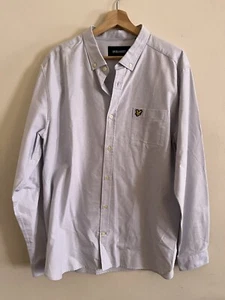 Lyle and Scott Light Blue Shirt Mens XL - Picture 1 of 4