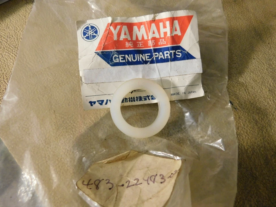 NOS OEM Rear Shock Rubber Damper 1 - Yamaha YZ100 YZ125 YZ175 YZ360 YZ400 IT400 - Image 1 of 1