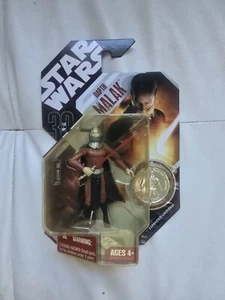 Hasbro Star Wars 30th Anniversary Darth Malak #35 New Sealed 3.75 with Coin - Picture 1 of 2