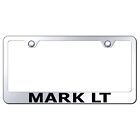 Mercury Mark Lt Laser Etched Logo Stainless Steel License Plate Frame (Chrome)
