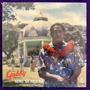 GABBY PAHINUI Sons of Hawaii LP HULA Stereo Hawaiian SHRINK EX/NM - Picture 1 of 6