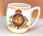 King George V1 & Queen Elizabeth 1937 Coronation Mug T.g.green