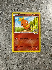 Pokemon TCG Torchic 12/111 Reverse Holo City Championships Stamped Promo NM - Picture 1 of 4