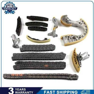 Engine Timing Chain Kit For AUDI A6 Quattro Allroad S4 4.2L BNK BAT 2003-2009 - Image 1 of 4