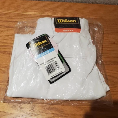 Wilson Performance Béisbol y Softbol Mujeres WTC7609B0 Blanco Deportes Pequeño Nuevo Foto 1 de 4