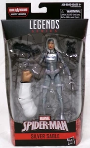 Figura Hasbro Marvel Legends Kingpin Series Silver Sable 6" nueva sellada - Imagen 1 de 5