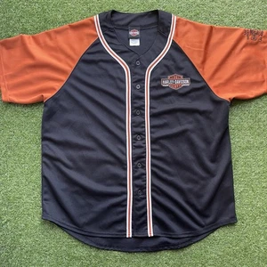 Camisa estilo camiseta de béisbol vintage Harley Davidson Las Vegas talla XL - Imagen 1 de 6