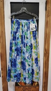 womans 1 Bliss Lane multicolor floral design maxi skirt size small new with tags - Picture 1 of 7