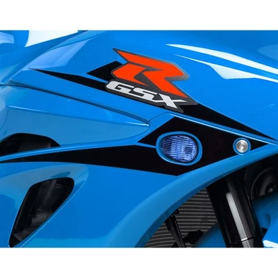 Señales de giro de montaje empotrado Hotbodies para Suzuki GSX-R 1000 - azul 61701-0102 Foto 1 de 3