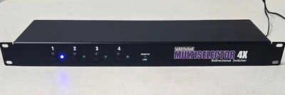 Pedal multiselector Whirlwind 4 x 1 interruptor de instrumento Foto 1 de 4