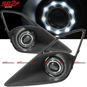 For 2013-2016 Scion FRS LED DRL Projector Fog Lights Glass Lens Black Bezel - Bild 1 von 3