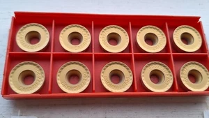10 Sandvik carbide tips RCKT 20 06 M0-PM 4040 ( RCKT2006M0 2006M0 coromill 200 - Picture 1 of 2