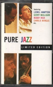 Various Artists Pure Jazz cassette UK Kingdom cassette limited edition CGATE1001 - Picture 1 of 3