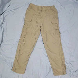 REI Women's Hiking Pants Size 12 Convertable Zipper Cargo Pockets Nylon Outdoor - Picture 1 of 18