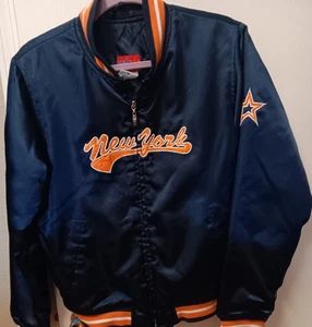 Giacca New York All Star Player Youth Medium blu e arancione. - Foto 1 di 9