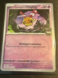 Team Rocket's Chingling 085/182 Sv10: Destined Rivals Reverse Holo - Picture 1 of 7