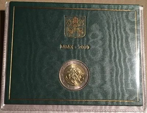 manueduc Vaticano 2010  2 EUROS CARTERA OFICIAL  150 Años Santo Cura de Ars UNC - Bild 1 von 1