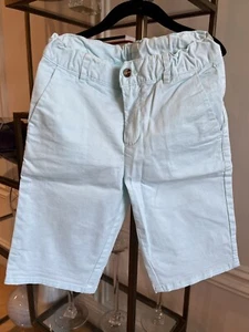 Boys Shorts Jacardi Paris Light Blue Sz 10A - Picture 1 of 5