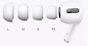 Zatyczki do uszu pasują do Apple Air Pod PRO / PRO 2 różne rozmiary zestaw XS-L - Zdjęcie 1 z 3