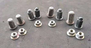 92-95 CIVIC EG tail light NUTS BOLTS HARDWARE NUT SET 14pcs OEM HB COUPE No RUST - Picture 1 of 7