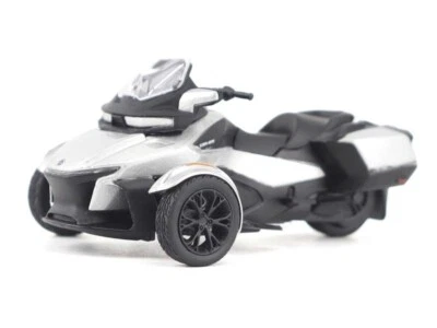 Modelo Can-Am Spyder RT Hyper Silver Diecast escala 1:32 - Diecast Masters 60016 Foto 1 de 4