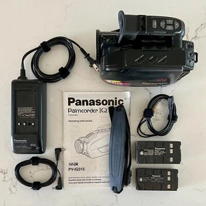 Panasonic Palmcorder IQ PV-IQ315 FOR PARTS w/ Charger & Original Accessories - Picture 1 of 8