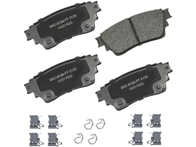 Bendix 47HD82P Rear Brake Pad Set Fits 2018-2020 Mitsubishi Eclipse Cross Foto 1 de 1