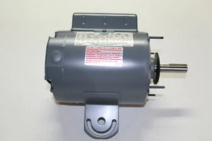 Leeson 191909.00 1/4HP Pedestal Fan Motor 1075 RPM Auto Overload 1Phase 60Hz - Picture 1 of 8