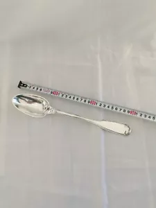 18th solid silver stew spoon - Picture 1 of 16
