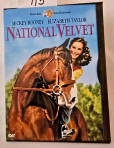 National Velvet National Velvet (DVD, 1944) Elizabeth Taylor, Mickey Rooney 115 - Imagen 1 de 3