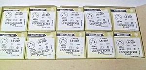 (10) Tapa de cable hoja de bloqueo Slater Medalist L6-30P 30 amperios 250 voltios 2 polos 3 cables - Imagen 1 de 6