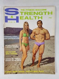 Vtg 1974(Oct-Nov) Strength & Health Magazine(Vol 42, No 8)Jackson/Petsas/Chellew - Picture 1 of 8