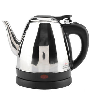 1.2L Stainless Steel Electric Kettle Fast Water Heating Boiling Pot BT