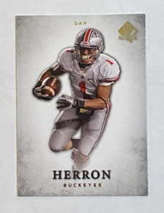 2012 Upper Deck SP Authentic Rookie #27 Dan Herron Ohio State Buckeyes - Picture 1 of 2
