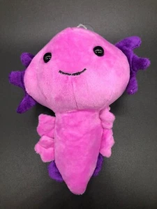 Light purple Cute Axolotl Plush toy Christmas gift Baby toy Unisex Soft Pillow - Picture 1 of 5