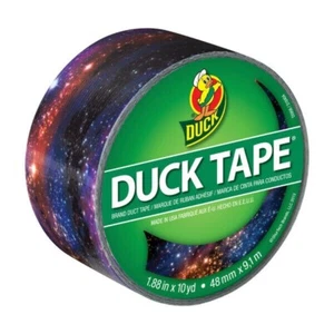  Printed Duck Tape® Brand Duct Tape - Galaxy, 1.88 in. x 10 yd. - Picture 1 of 3