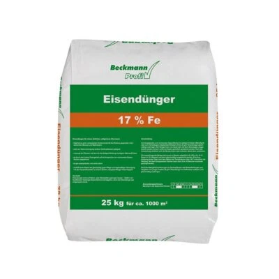 25 kg Eisendünger 17% Eisen Sulfat f. ca. 1000m² - Bild 1 von 3