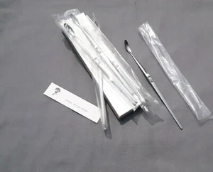 Imperial Iced Tea Cocktail Parfait Skinny Spoons Set of 6 New Stainless Japan - Picture 1 of 3