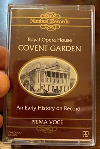 Prima Voce Royal Opera House Covent Garden An Early History Nimbus Cassette - Picture 1 of 9