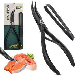 Fish Bone Pliers/Tweezers Stainless Steel – Fish Deboning Tools for All Kind ... - Picture 1 of 8