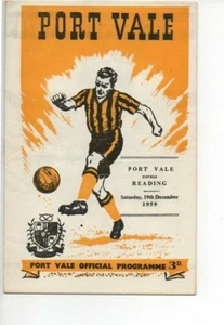 Port Vale v Reading 1959/60 Division 3 - Picture 1 of 1