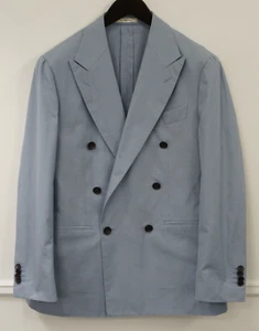 Herren Suitsupply Blazer Havanna Low Zweireiher Spitze Größe 25 EU50S UK/US40S - Bild 1 von 8