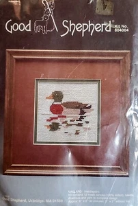 Kit de punta de aguja Good Shepherd ☆ MALLARD ▪︎ PATO ☆ #804004 ☆ 12 lona de malla 5 X 5 - Imagen 1 de 2