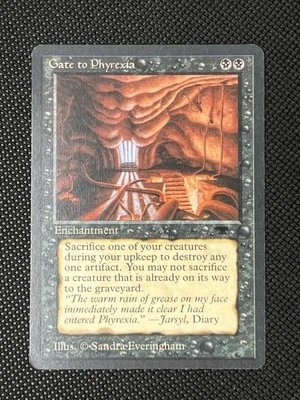 MTG GATE TO PHYREXIA Antiquities Regular NM/MT Magic The Gathering - Image 1 of 4
