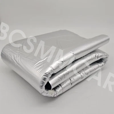 Thermal Insulation Mat Sound Deadener Pad Adhesive Heat Shield 10mm For Car Hood Foto 1 de 4