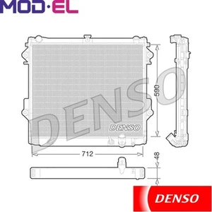 RADIATOR ENGINE COOLING DRM50074 FOR TOYOTA LAND/CRUISER/200 2UZ-FE 4.7L 8cyl - Picture 1 of 6