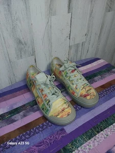 Keen Jerry Garcia Damenschuhe Größe 9 tropisches Muster - Bild 1 von 9